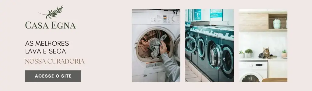 Casa Egna melhores lava e seca